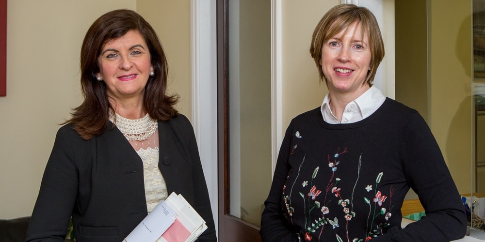 Edel Morrissey - Solicitor and Claire Murray - Legal Secretary, Dobbyn and McCoy Solicitors